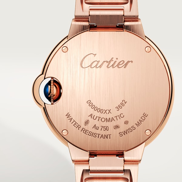 Ballon Bleu de Cartier 腕錶 33毫米，自動上鏈機械機芯，18K玫瑰金