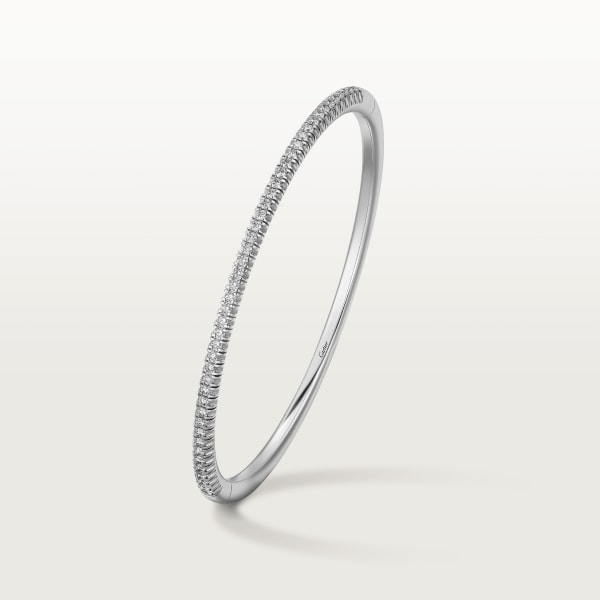 Etincelle de Cartier bracelet, semi-paved White gold, diamonds