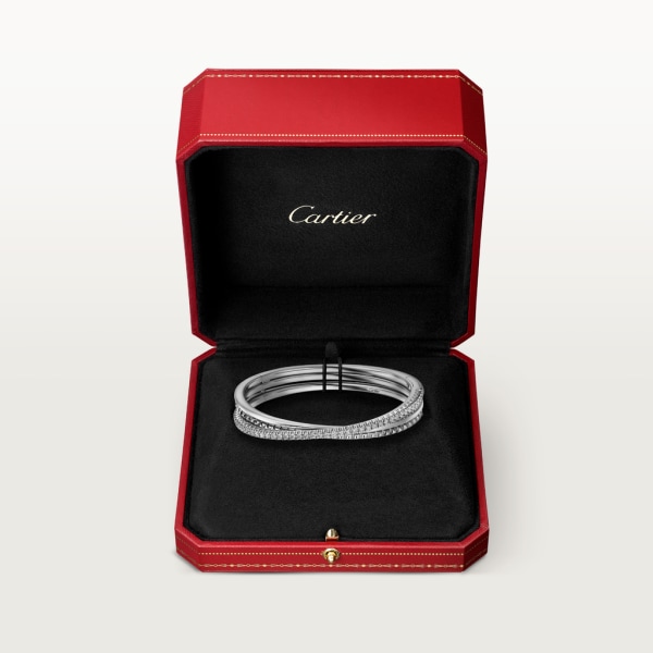 Etincelle de Cartier 手鐲 18K白色黃金，鑽石