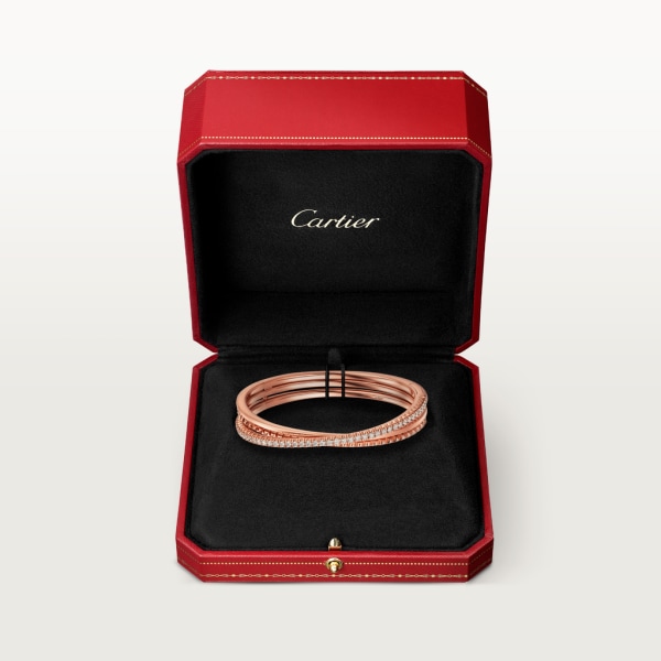 Etincelle de Cartier 手鐲 18K玫瑰金，鑽石