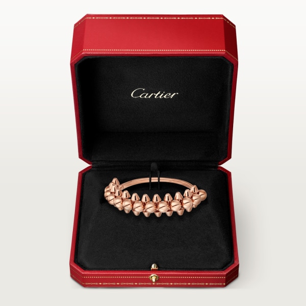 Clash de Cartier 手鐲，特大型款 18K玫瑰金