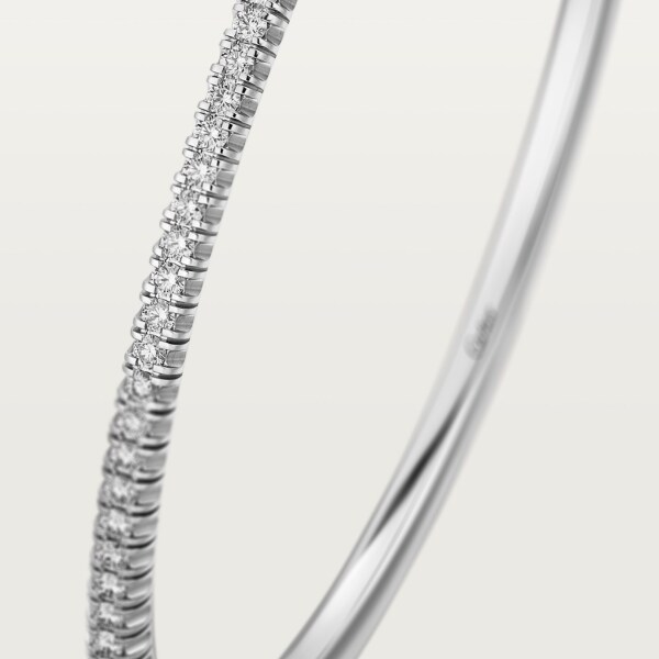 Etincelle de Cartier bracelet, semi-paved White gold, diamonds