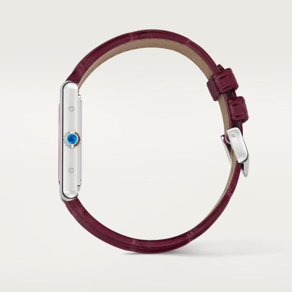 Tank Must 腕錶 大型款，石英機芯，精鋼，皮革