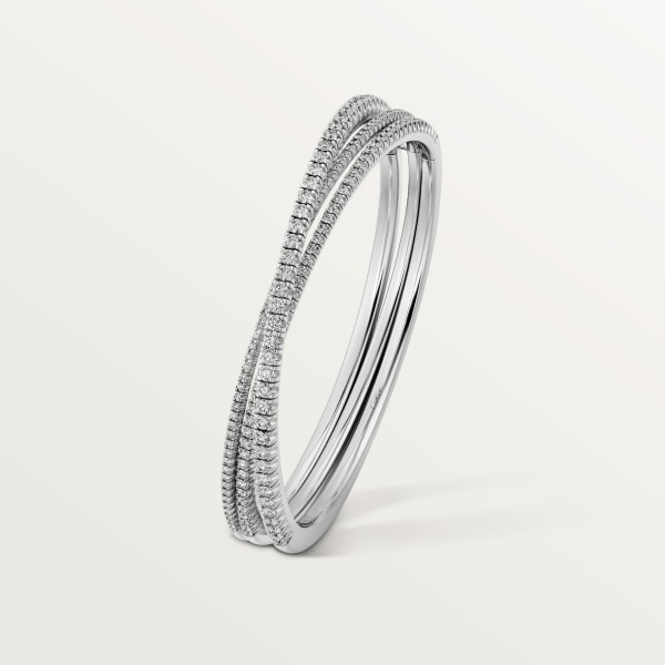 Etincelle de Cartier bracelet, semi-paved White gold, diamonds