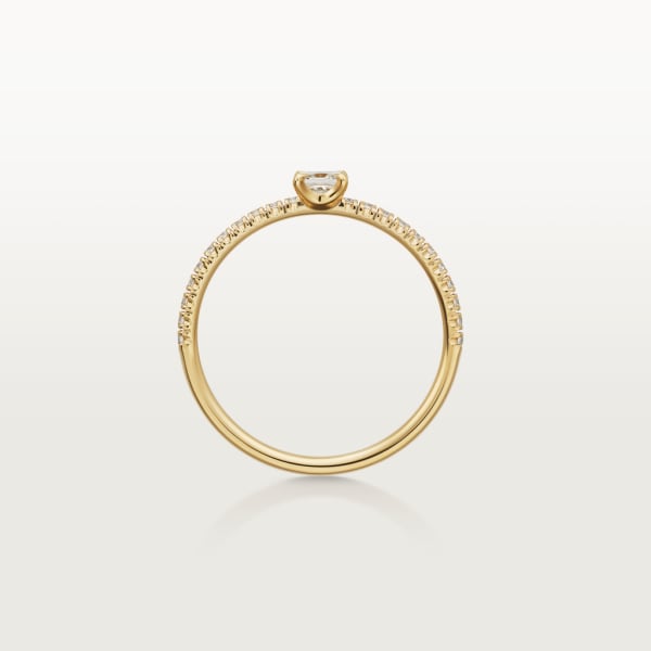 Etincelle de Cartier 戒指 18K黃金，鑽石