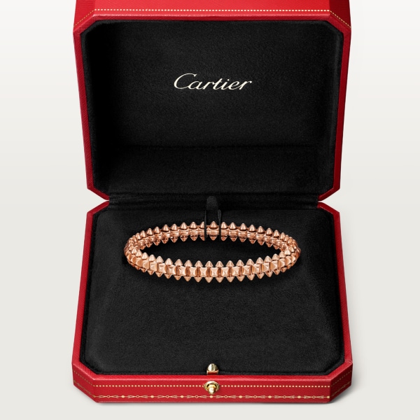 Clash de Cartier 手鐲，中型款 18K玫瑰金