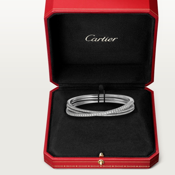 Etincelle de Cartier bracelet, semi-paved White gold, diamonds