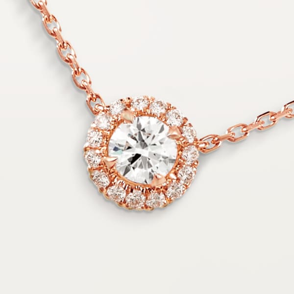 Cartier Destinée 項鏈 18K玫瑰金，鑽石