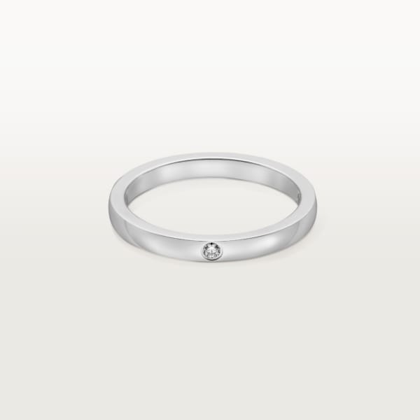 Ballerine wedding ring Platinum, diamond