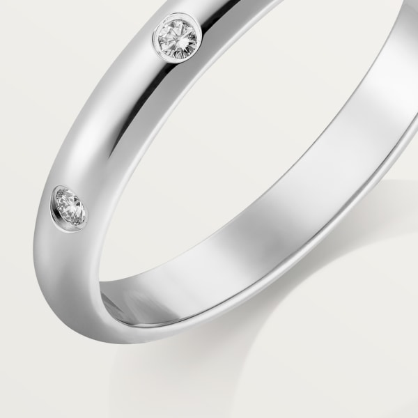 1895 wedding ring Platinum, diamonds