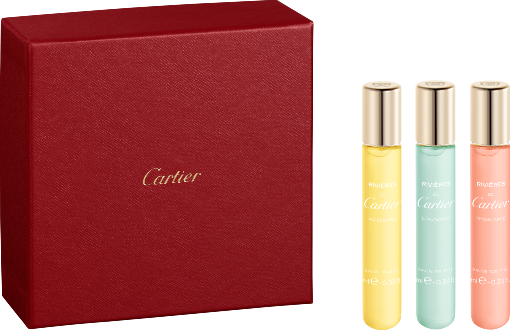 Rivières de Cartier 禮品裝，3x10毫升盒子