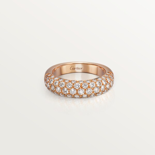 Etincelle de Cartier 戒指 18K玫瑰金，鑽石