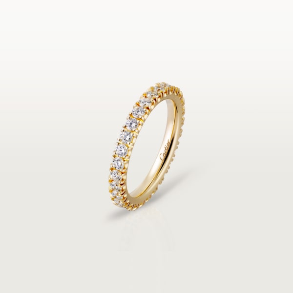 Étincelle de Cartier 結婚戒指 18K黃金，鑽石