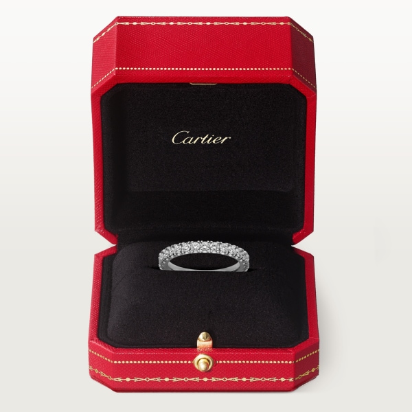 Étincelle de Cartier 結婚戒指 鉑金，鑽石