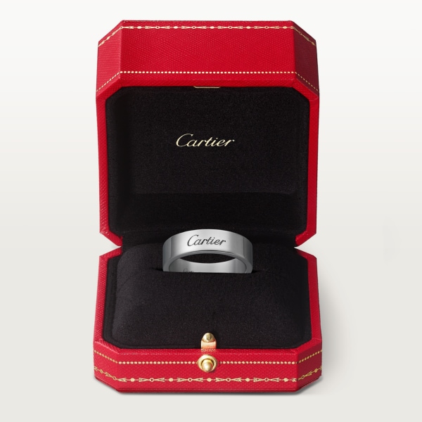 C de Cartier 結婚戒指 鉑金