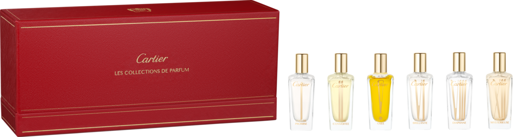 Les Heures de Parfum、Heure I、II、V、VI、VIII 及 x II 禮品裝，6 x 15毫升盒子