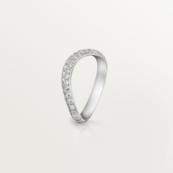 Trinity Ruban wedding ring Platinum, diamond