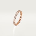 Broderie de Cartier wedding band, diamonds  Rose gold, diamond
