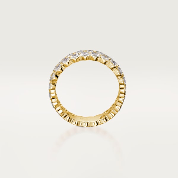 Broderie de Cartier 結婚戒指 18K黃金，鑽石