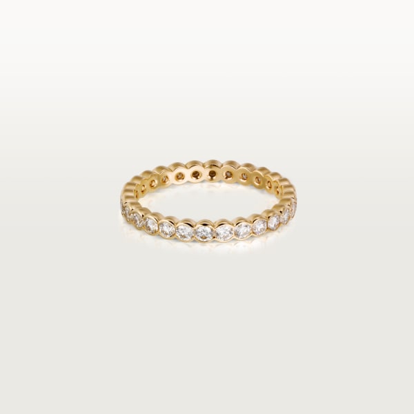 Broderie de Cartier 結婚戒指 18K黃金，鑽石