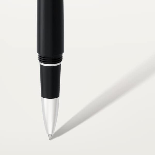 R de Cartier rollerball pen Black composite, stainless steel