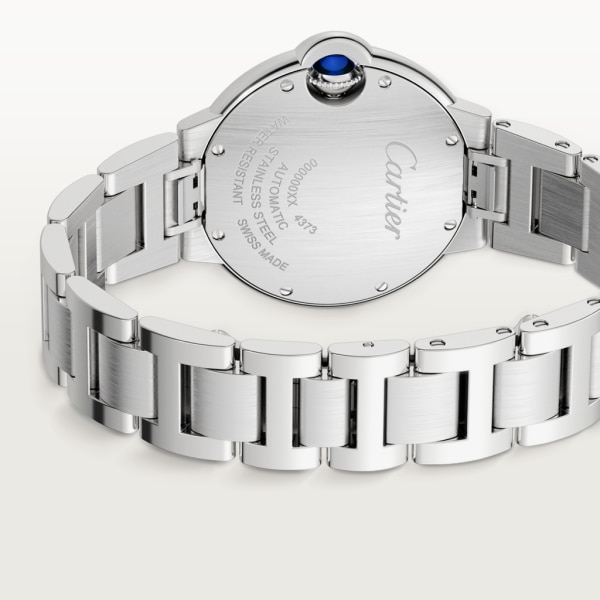 Ballon Bleu de Cartier 腕錶 33毫米，自動上鏈機械機芯，精鋼