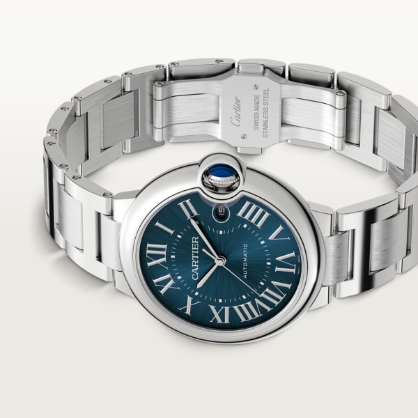 Ballon Bleu de Cartier 腕錶 40毫米，自動上鏈機械機芯，精鋼