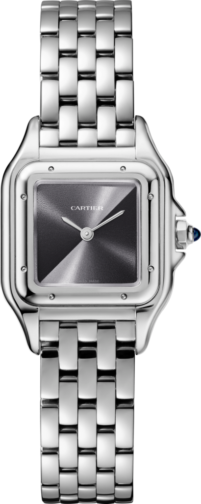 Panthère de Cartier 腕錶小型款，石英機芯，精鋼