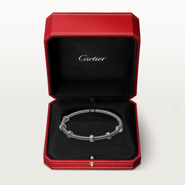 Ecrou de Cartier bracelet Non-rhodiumised white gold