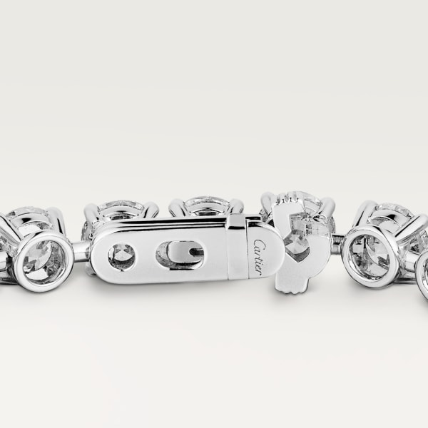 CRH6026417 - Essential Lines bracelet - Platinum, diamonds - Cartier