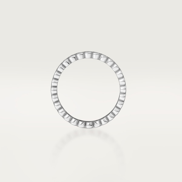 Broderie de Cartier wedding band, diamonds  White gold, diamonds