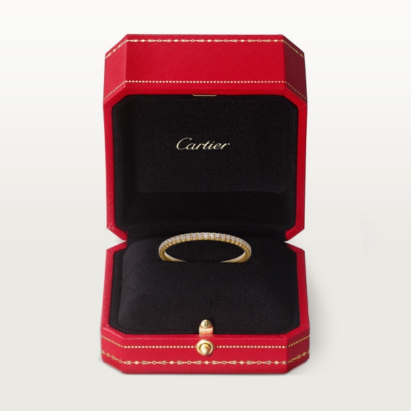 Étincelle de Cartier 結婚戒指 18K黃金，鑽石