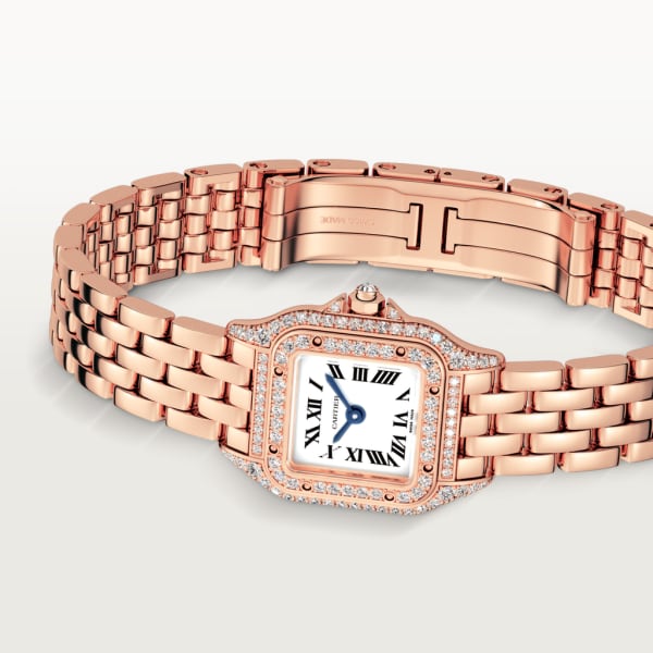 Cartier panthere watch rose gold new arrivals