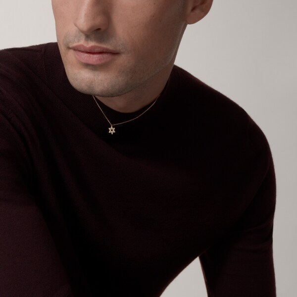 Symbol pendant Rose gold, diamond