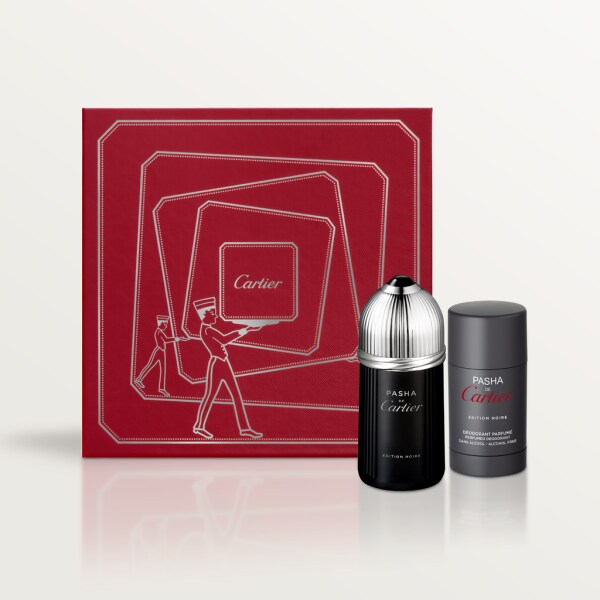 Pasha Edition Noire 100 ml Eau de Toilette gift set with 75ml Deodorant Stick Gift Set