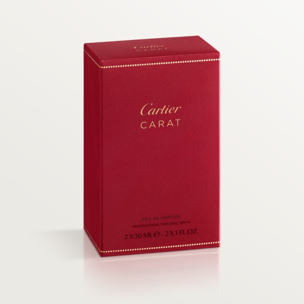 Cartier Carat Eau de Parfum Refill Pack, 2 x 30 ml Spray