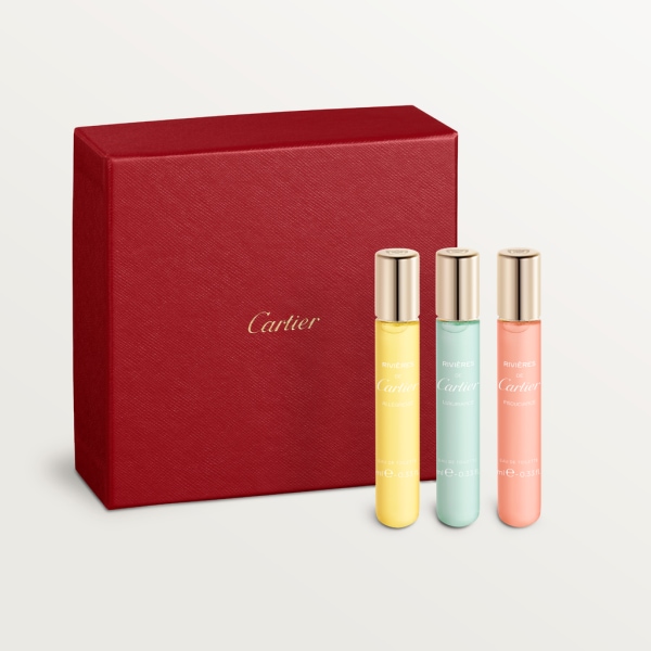 Rivières de Cartier 禮品裝，3x10毫升 盒子