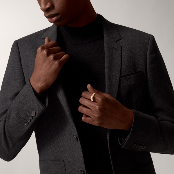 Ecrou de Cartier ring, diamond Rose gold, diamond