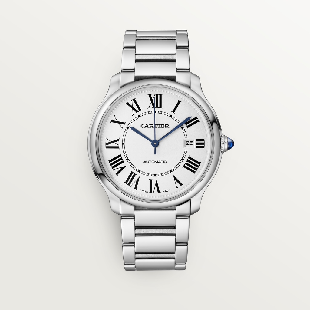 Ronde Must de Cartier 腕錶40毫米，自動上鏈機械機芯，精鋼
