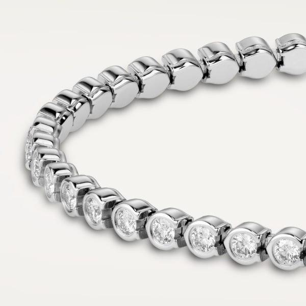 C de Cartier bracelet White gold, diamonds