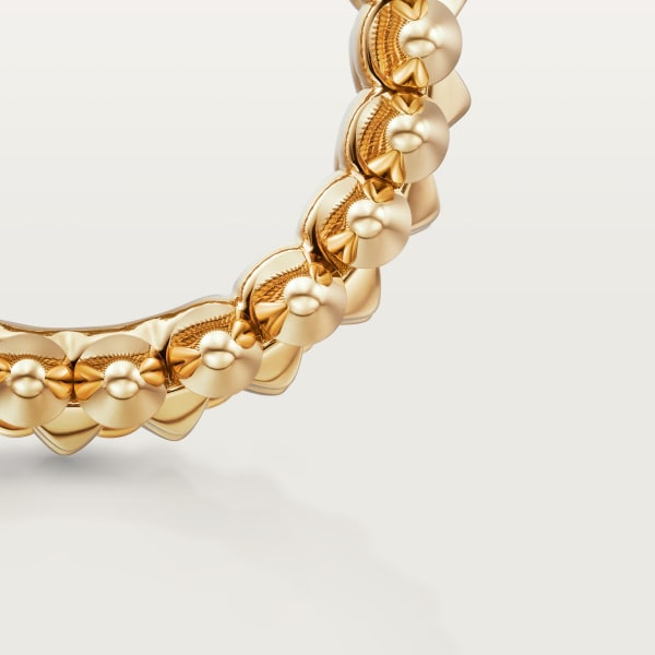 Clash de Cartier 戒指，雙行款  18K黃金