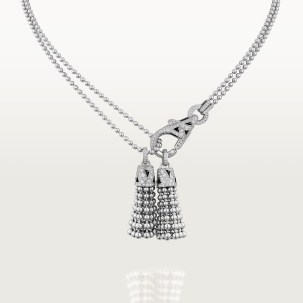 Panthère de Cartier necklace White gold, onyx, diamonds