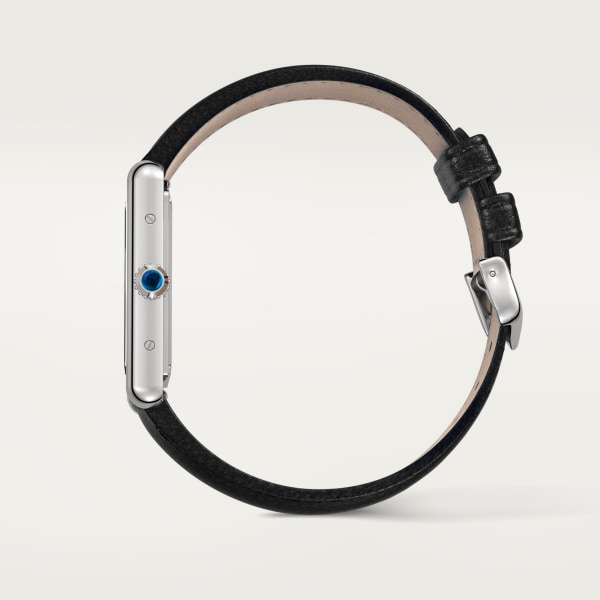 Tank Must 腕錶 大型款，石英機芯，精鋼，皮革