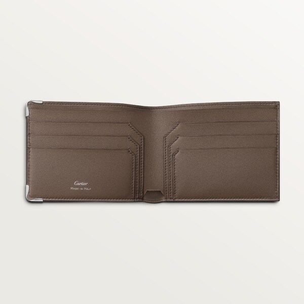 CRL3001967 Must de Cartier 6credit card wallet Graduated taupe
