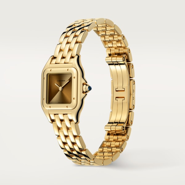Panthère de Cartier 腕錶 小型款，石英機芯，黃金
