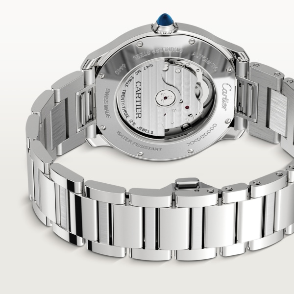 Ronde Must de Cartier watch 40 mm, automatic movement, steel