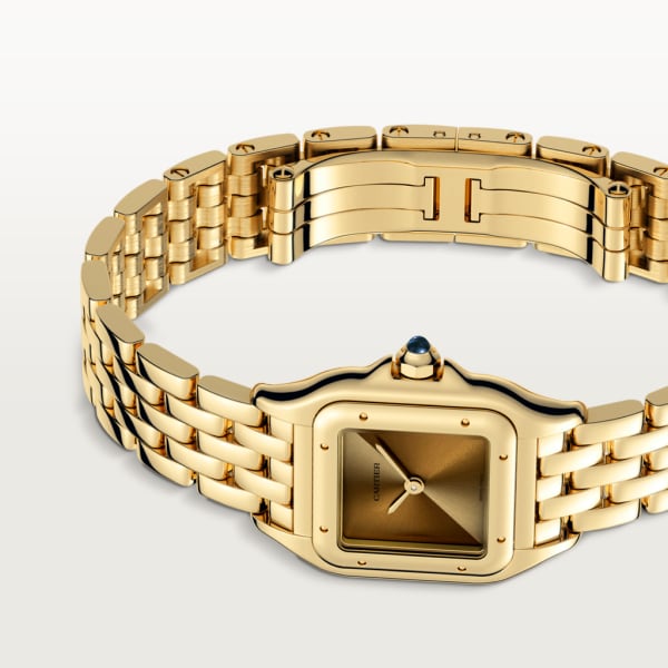 Panthère de Cartier 腕錶 小型款，石英機芯，黃金