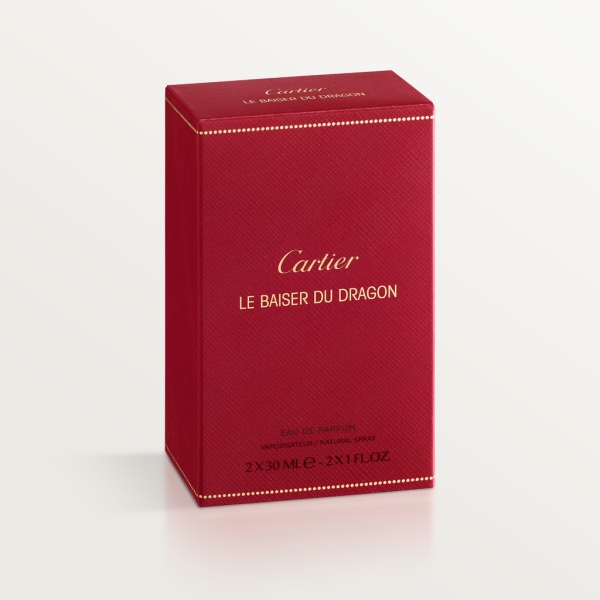 Les Nécessaires à Parfum Le Baiser du Dragon Eau de Parfum Refill Pack, 2x30 ml Spray