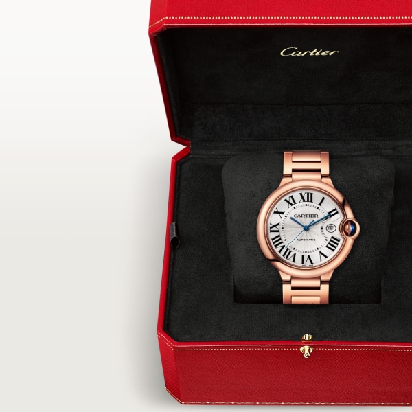 Ballon Bleu de Cartier 腕錶 42毫米，自動上鏈機械機芯，18K玫瑰金