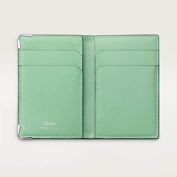 CRL3001963 Fourcredit card holder, Must de Cartier Graduated leaf